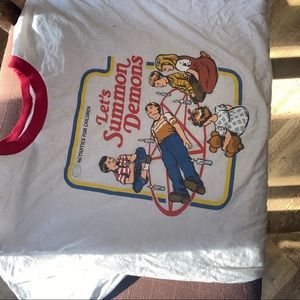 Lets summon demons graphic tee